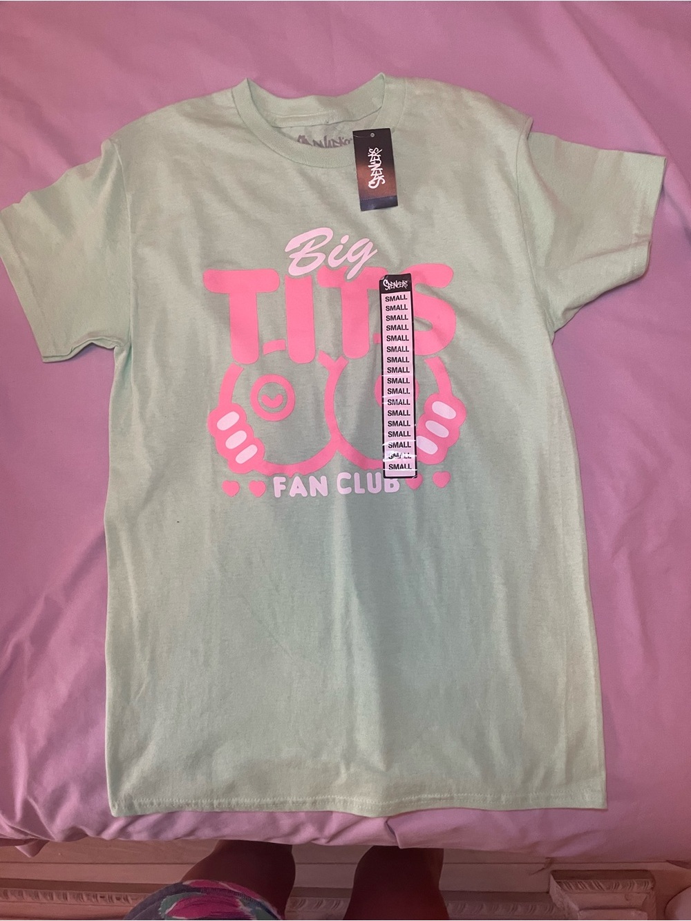 Spencer’s Unisex Graphics Tee Size Small New with Tags